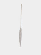 Silver Crystal Falabella Shoulder Bag