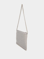 Silver Crystal Falabella Shoulder Bag