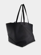Black Selleria Diagonal Shopper Large