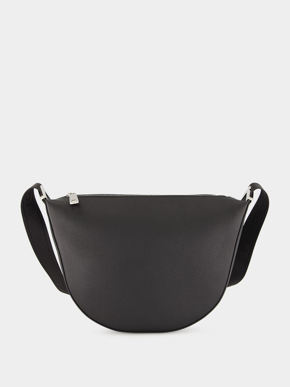 Black Leather FF Squared Fendi Melon Bag