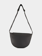 Black Leather FF Squared Fendi Melon Bag