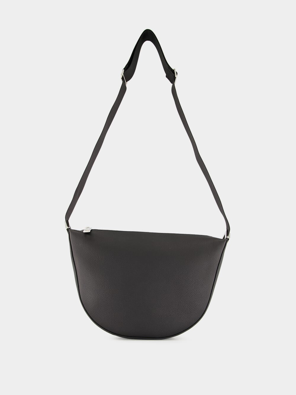 Black Leather FF Squared Fendi Melon Bag