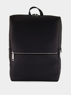 Black Lui Leather Backpack