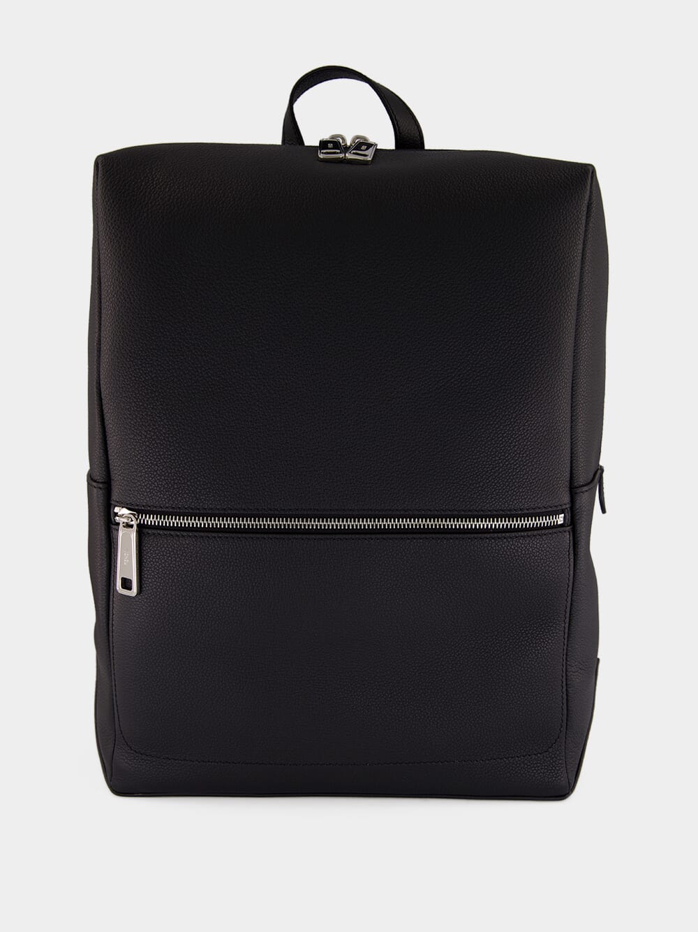 Black Lui Leather Backpack