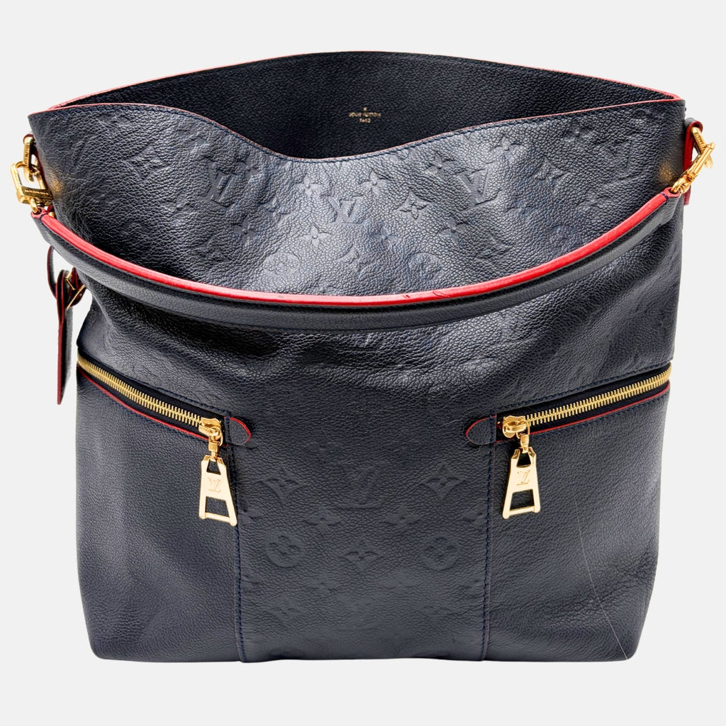 Melie Monogram Empreinte Blue/Red