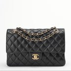 Chanel Classic Double Flap Bag Black Medium