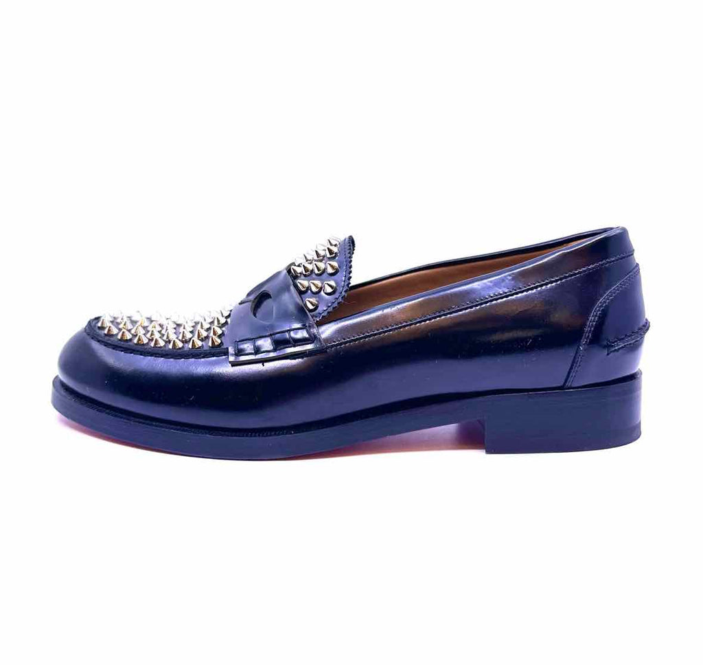 CHRISTIAN LOUBOUTIN Size 11 Black Men's Loafers