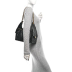 Caviar Quilted Small Chanel 25 Handbag Black