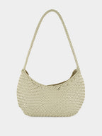 Nova Luna Pearl Woven Leather Bag