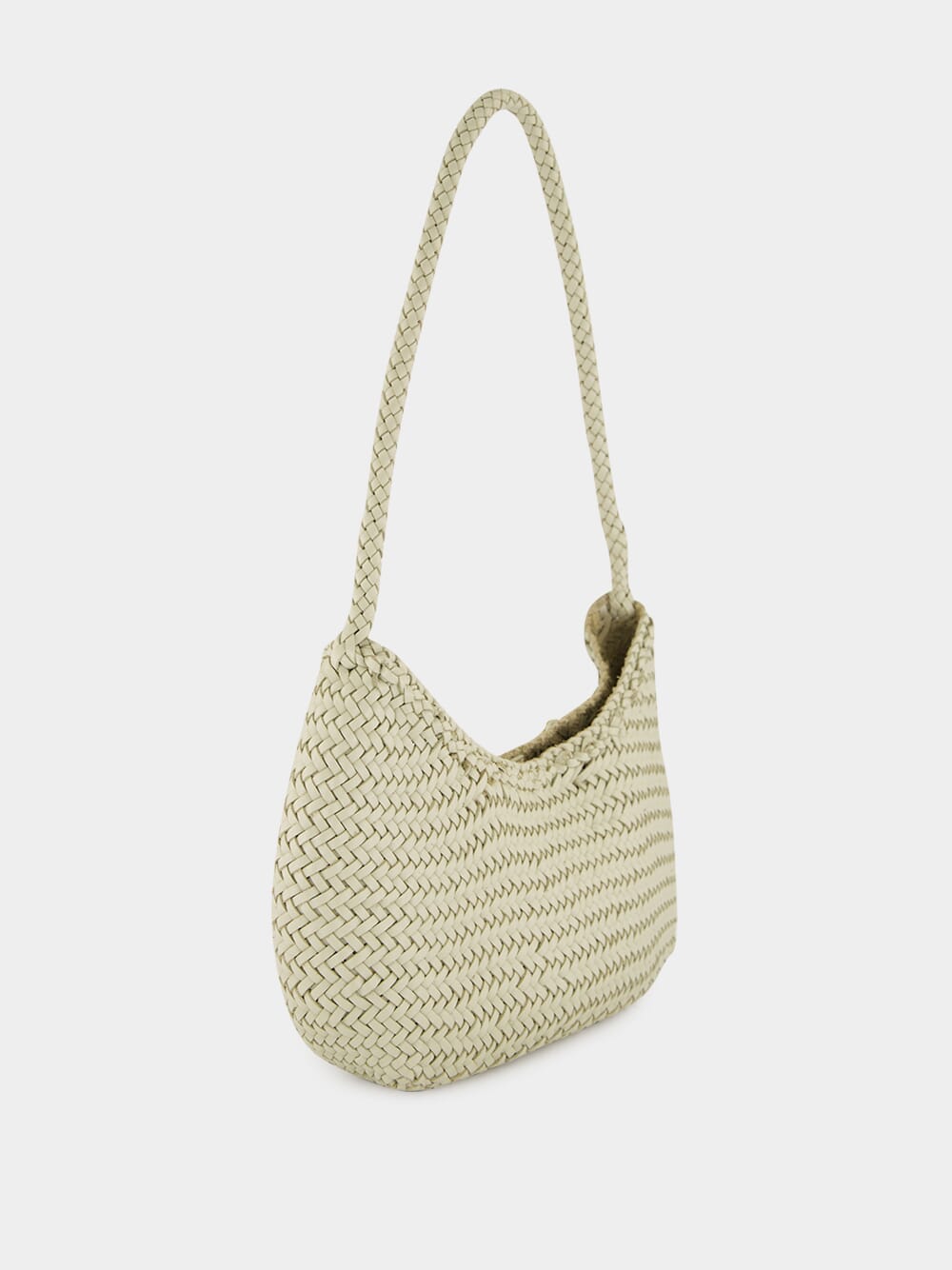 Nova Luna Pearl Woven Leather Bag