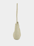 Nova Luna Pearl Woven Leather Bag