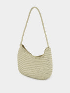 Nova Luna Pearl Woven Leather Bag