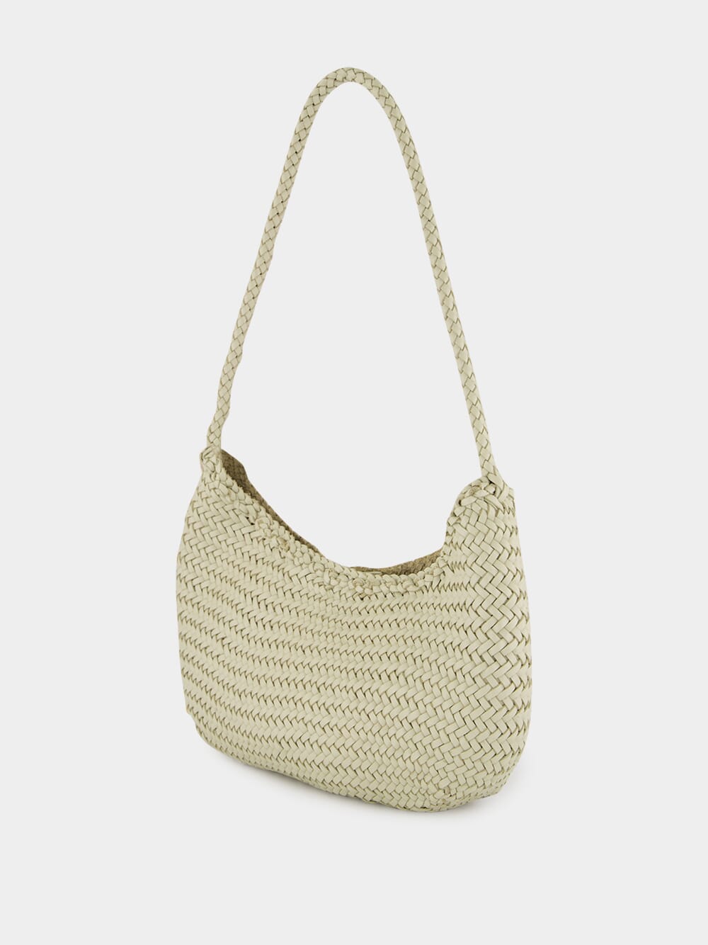 Nova Luna Pearl Woven Leather Bag