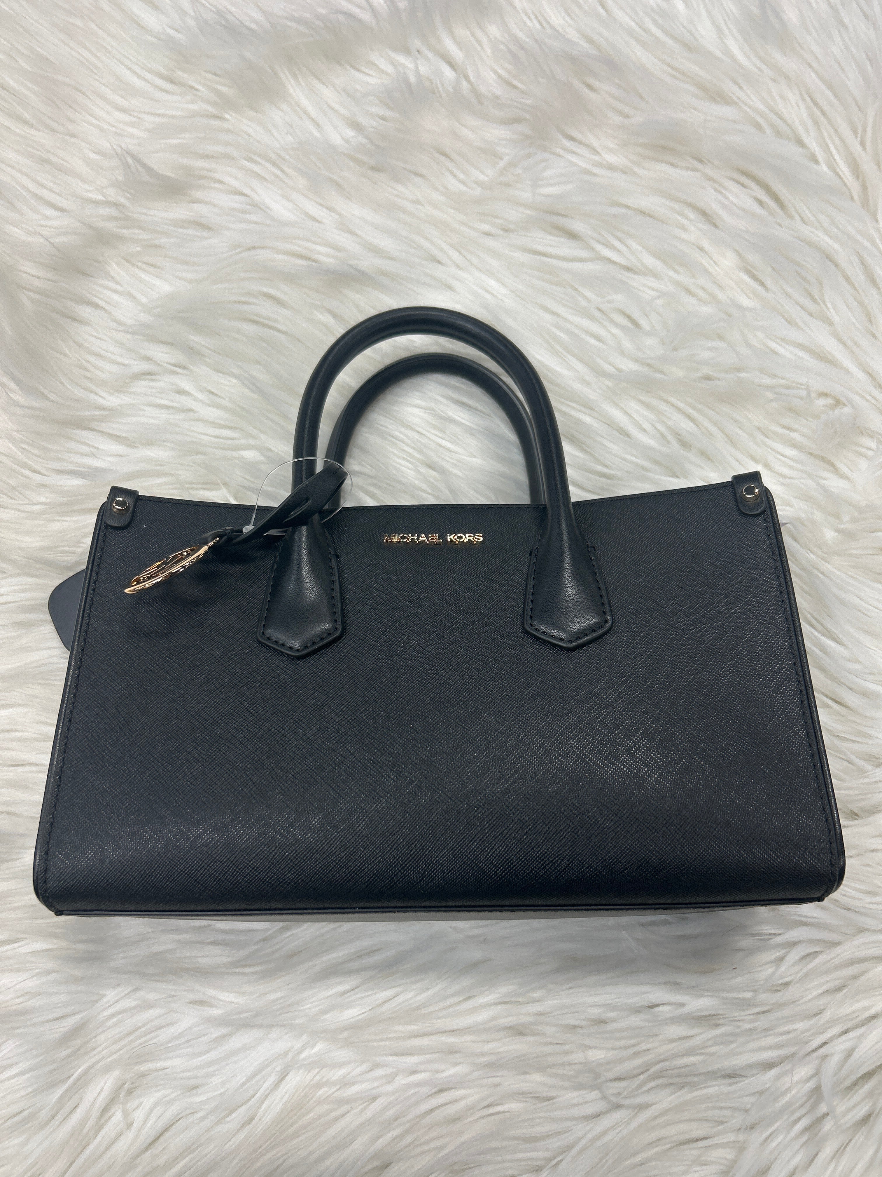 Handbag Designer By Michael Kors In Black, Size:Small