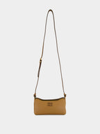 Caramel and Larice Beige Leather Pouch
