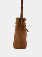 Oak Aventure Nappa Leather Bucket Bag