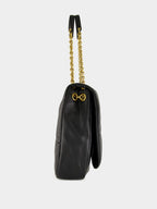 Large Jamie 4.3 Bag in Black Lambskin