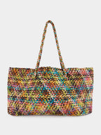Octo Multi Woven Leather Bag