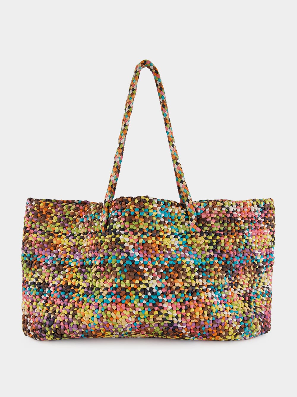 Octo Multi Woven Leather Bag