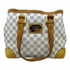 LOUIS VUITTON Hampstead Damier PM White Coated canvas Damier Handbag