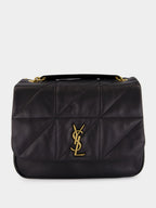 Black Jamie 4.3 Medium Lambskin Bag