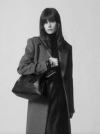 Jamie Shopping Bag in Light Musk Lambskin