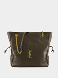 Jamie Shopping Bag in Light Musk Lambskin
