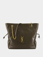 Jamie Shopping Bag in Light Musk Lambskin