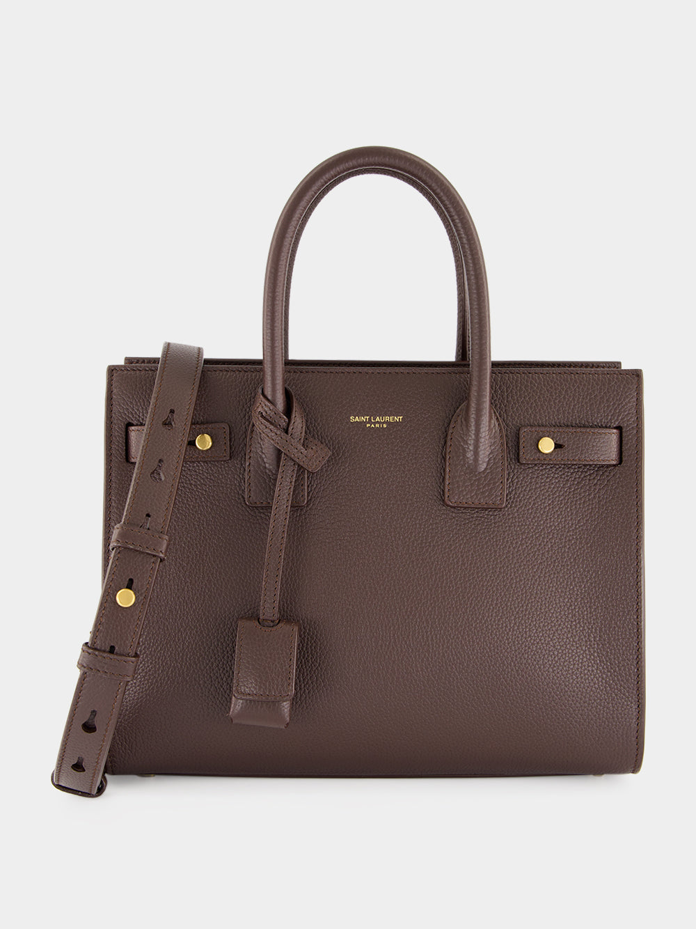 Arabica Brown Sac de Jour Baby Leather Bag