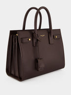 Arabica Brown Sac de Jour Baby Leather Bag