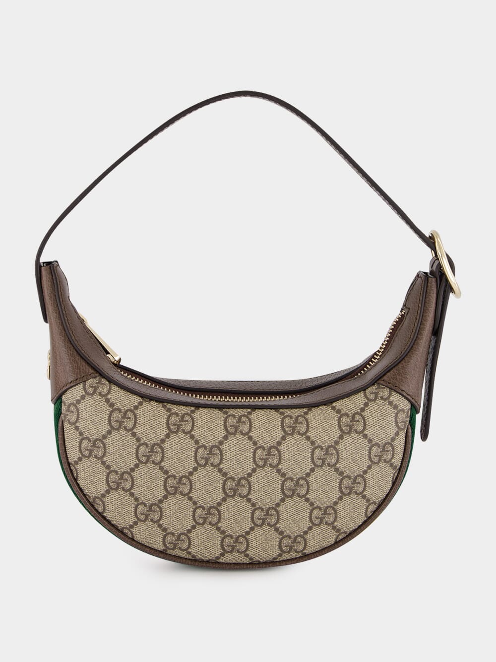 Beige Ophidia Small Shoulder Bag