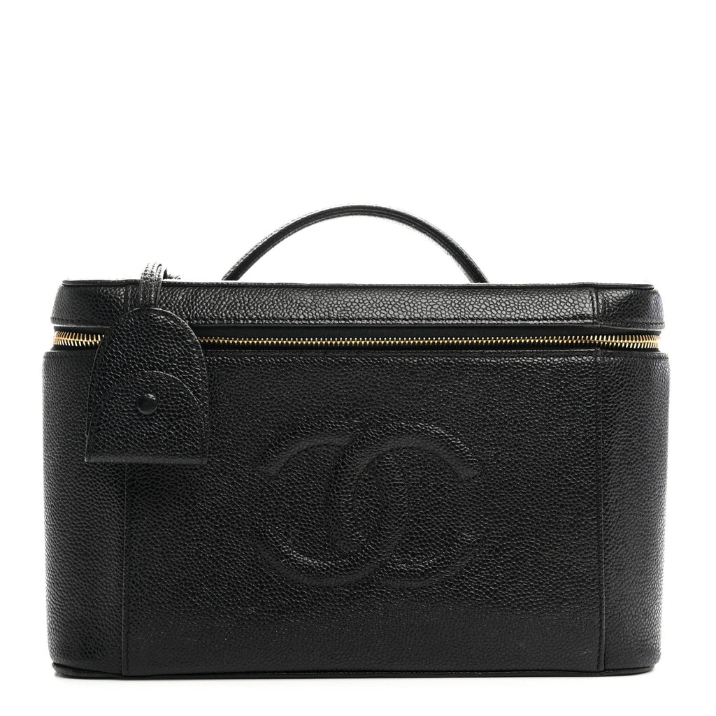 Caviar Timeless CC Vanity Case Black