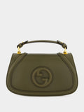Forest Green Leather Blondie Bag