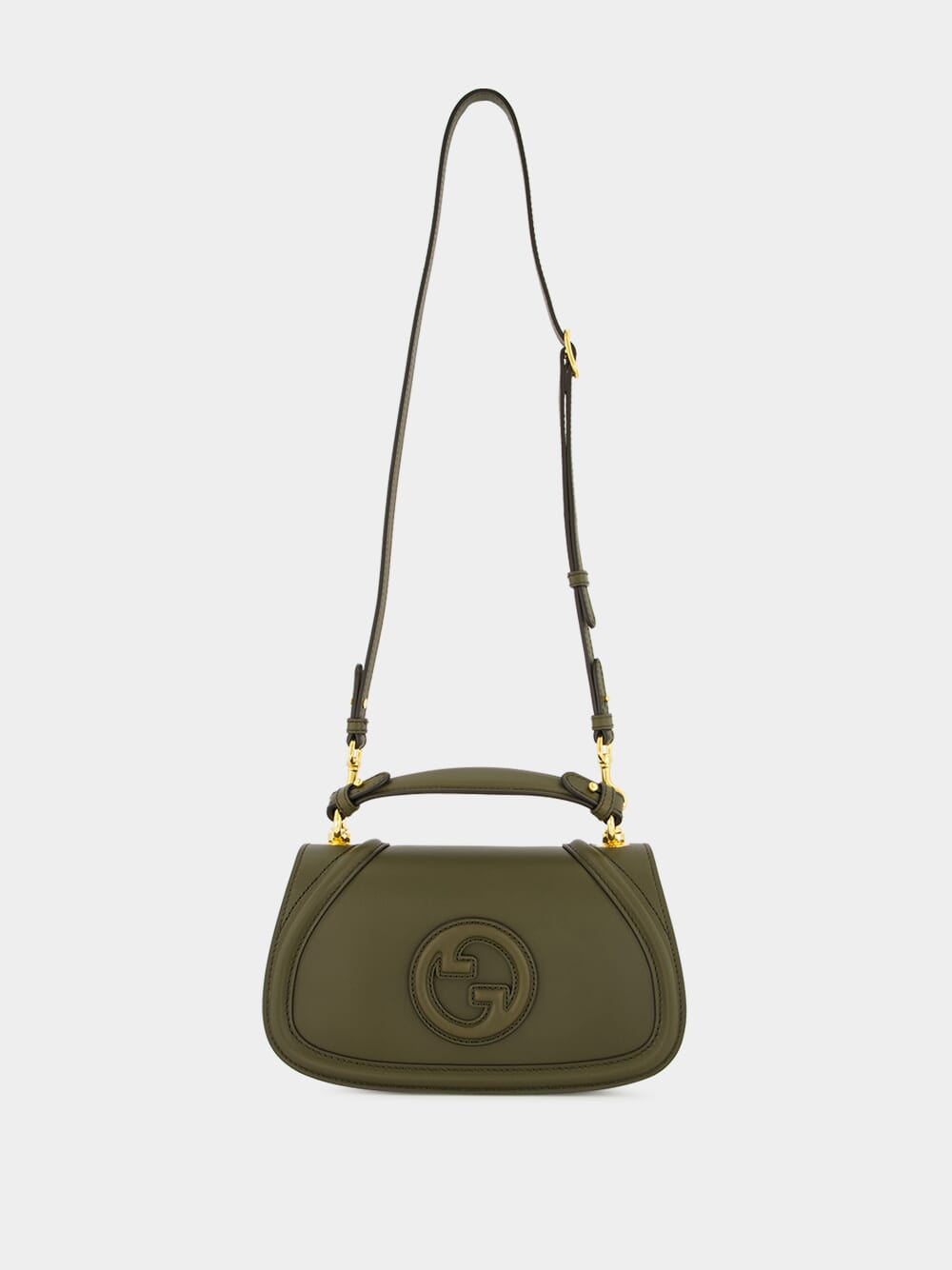 Forest Green Leather Blondie Bag