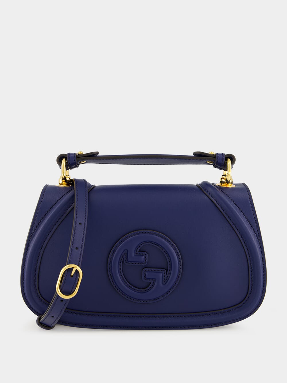 Blue Blondie Medium Top Handle Bag