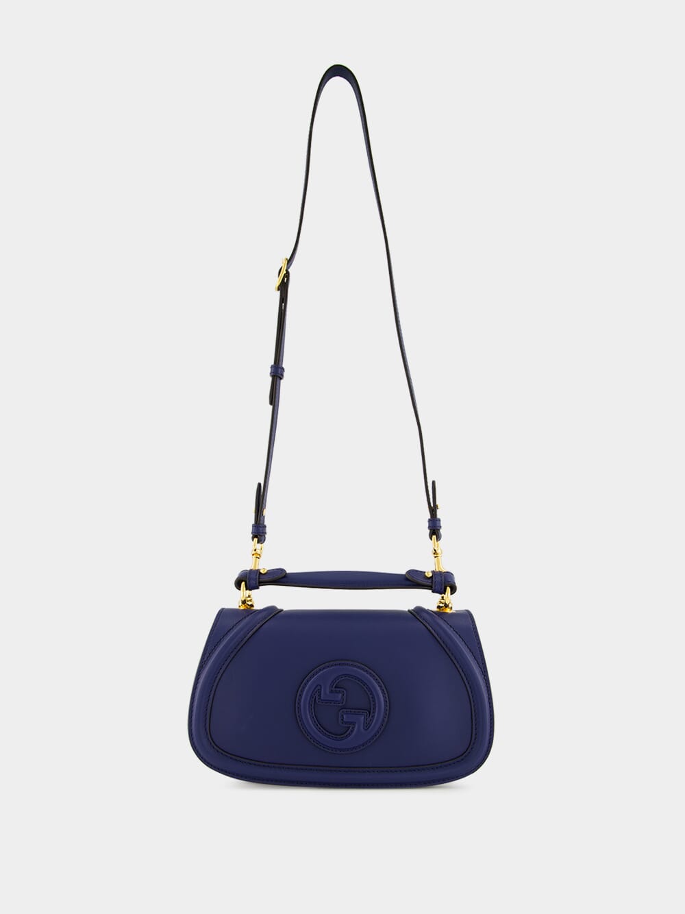 Blue Blondie Medium Top Handle Bag