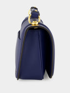 Blue Blondie Medium Top Handle Bag