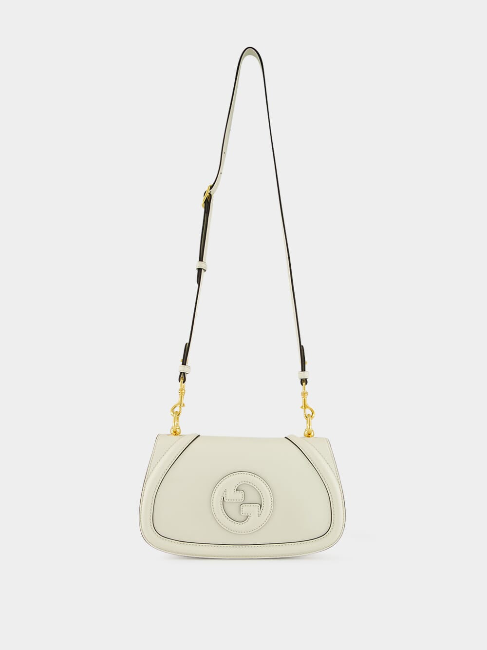 White Leather Blondie Medium Bag