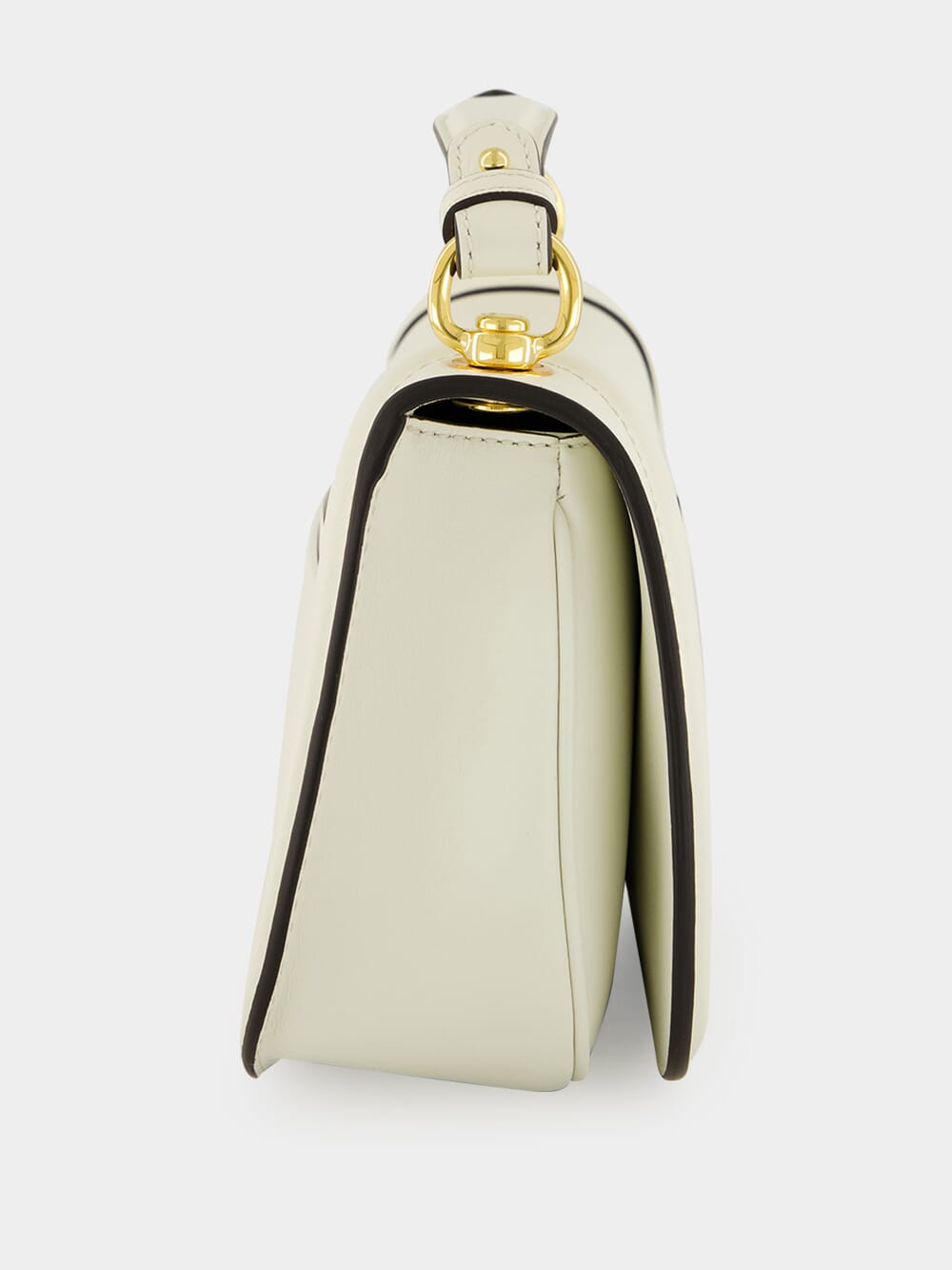 White Leather Blondie Medium Bag
