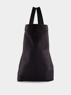 Black Y Tote in Leather