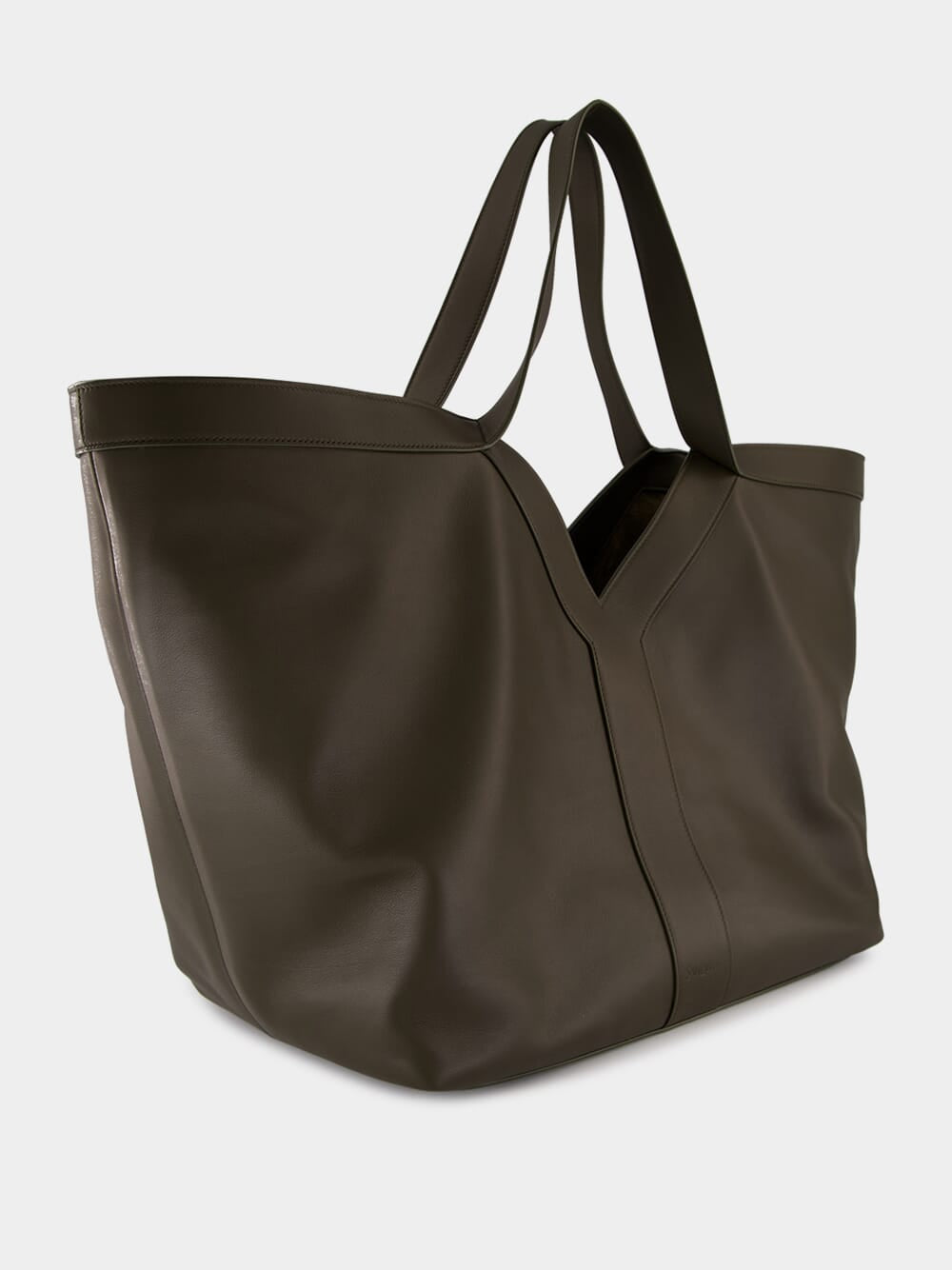 Light Musk Y Tote in Leather