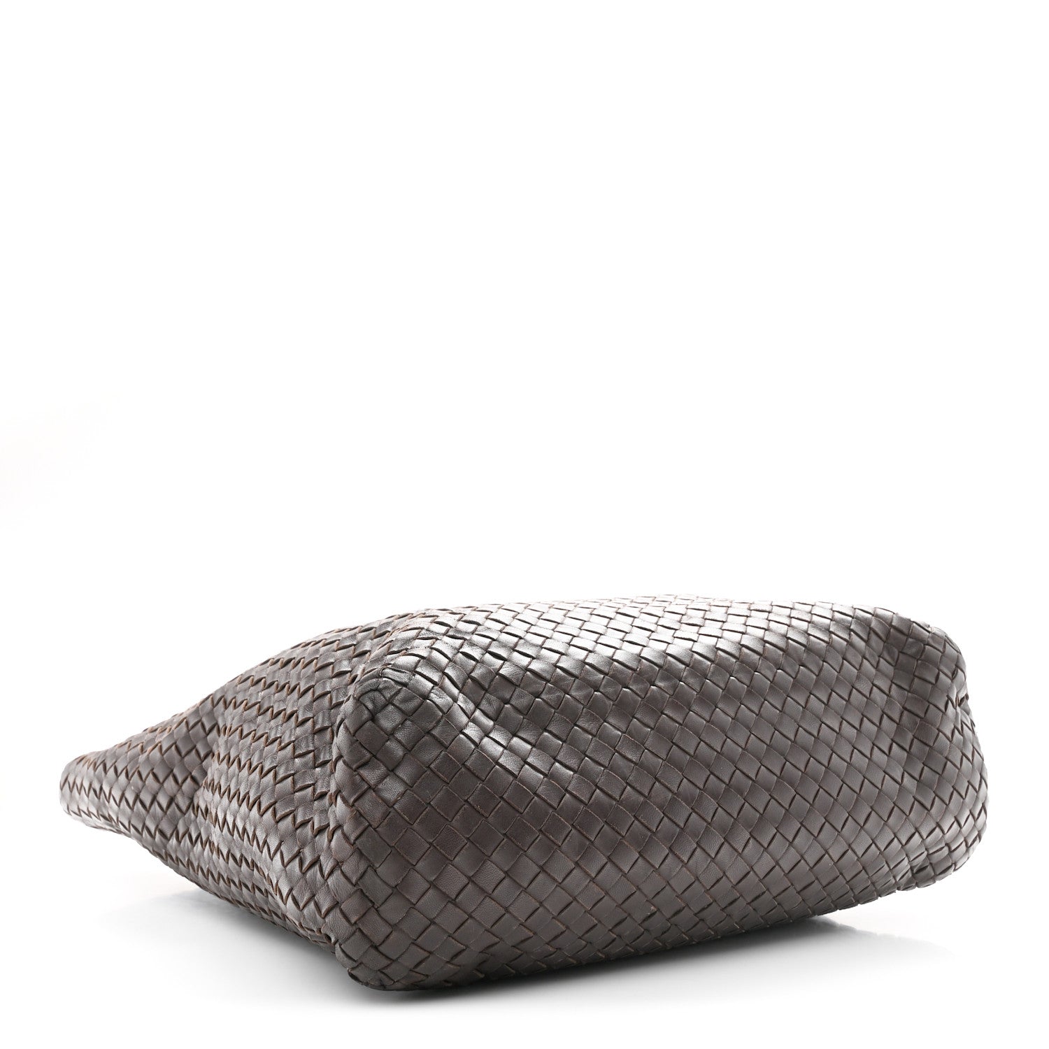 Nappa Intrecciato Large Tote Ebano