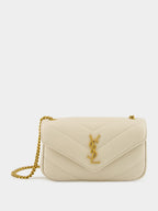 Loulou Mini Bag in Blanc Vintage Lambskin