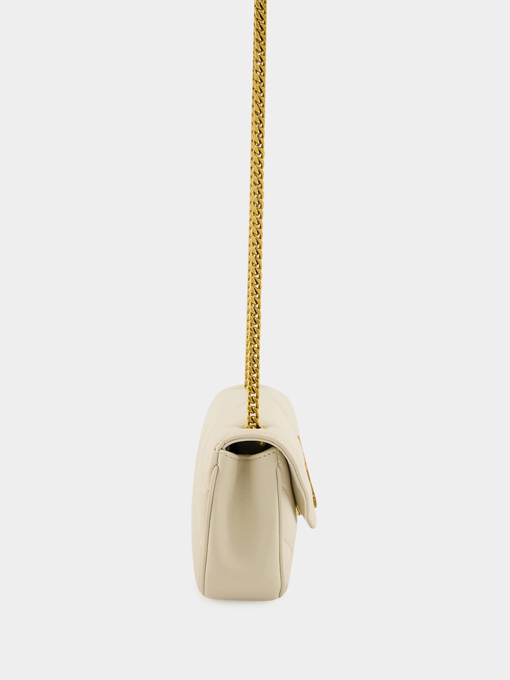 Loulou Mini Bag in Blanc Vintage Lambskin
