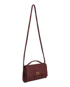 Balenciaga Womens Bel Air Small Leather Clutch Bag