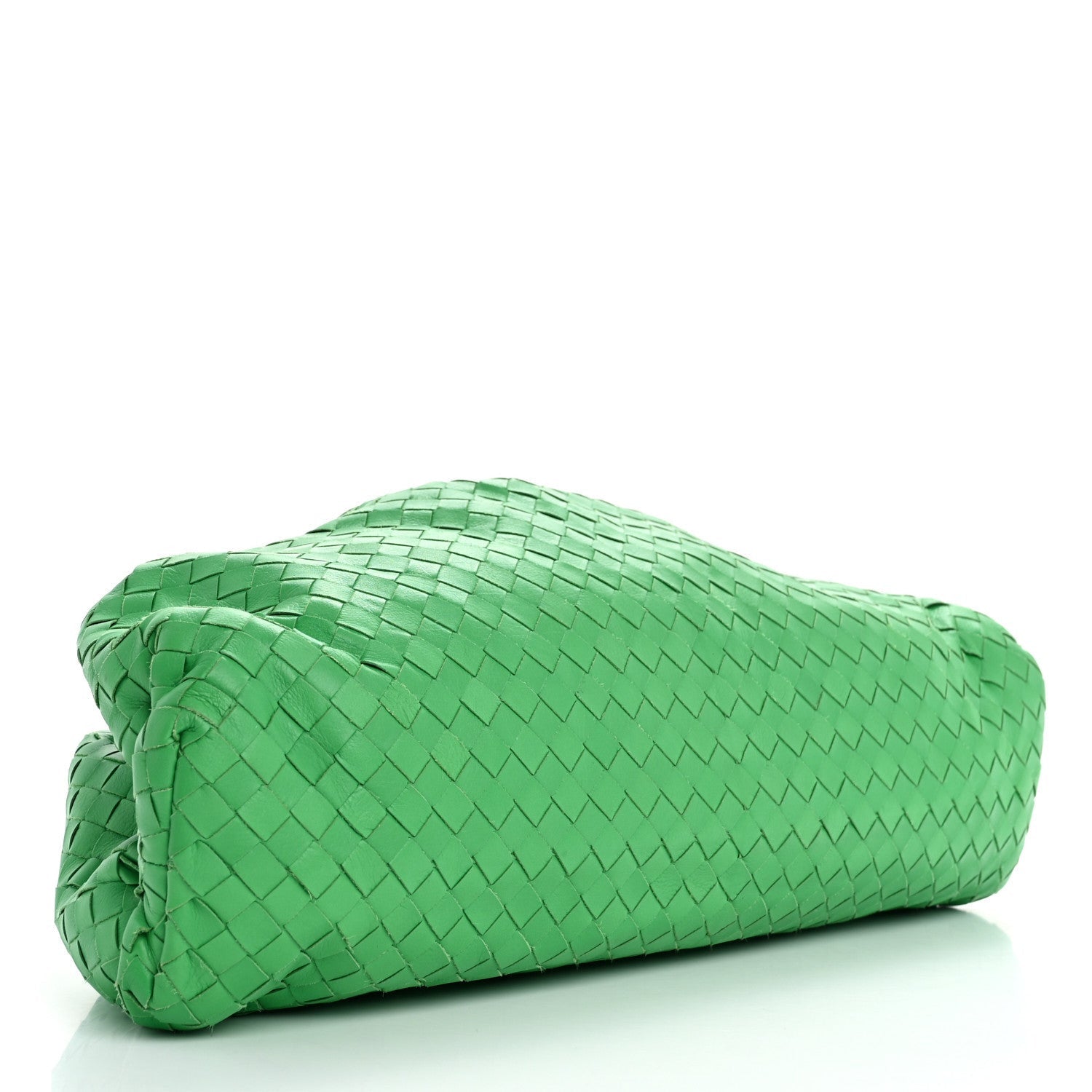 Nappa Maxi Intrecciato The Pouch Oversized Clutch Parakeet