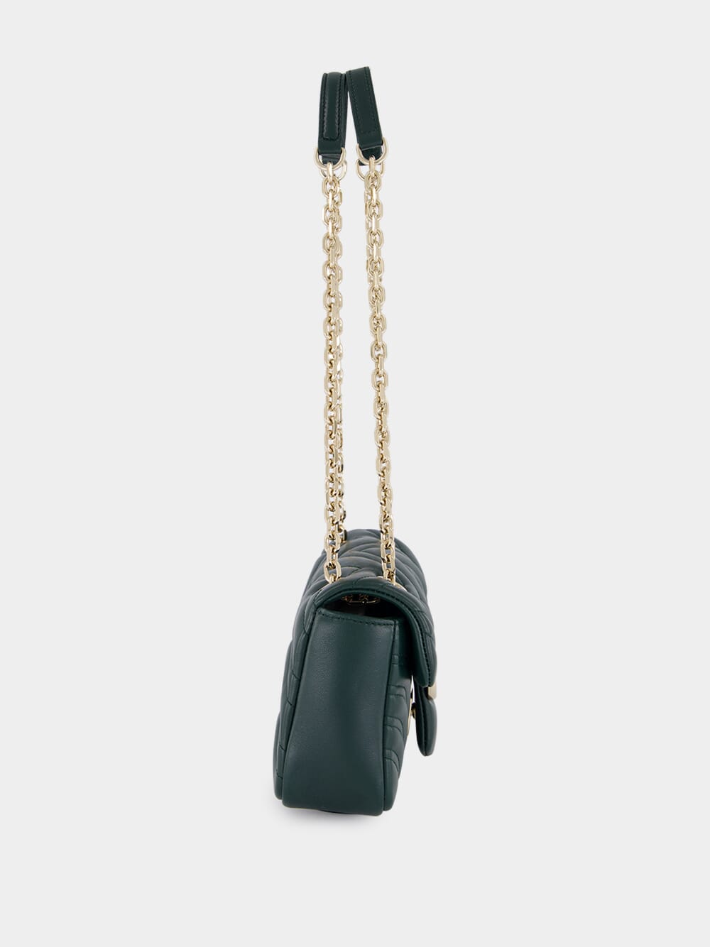Green GG Marmont Small Shoulder Bag