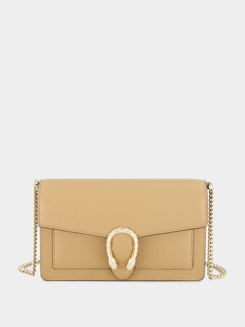 Beige Dionysus Mini Leather Shoulder Bag