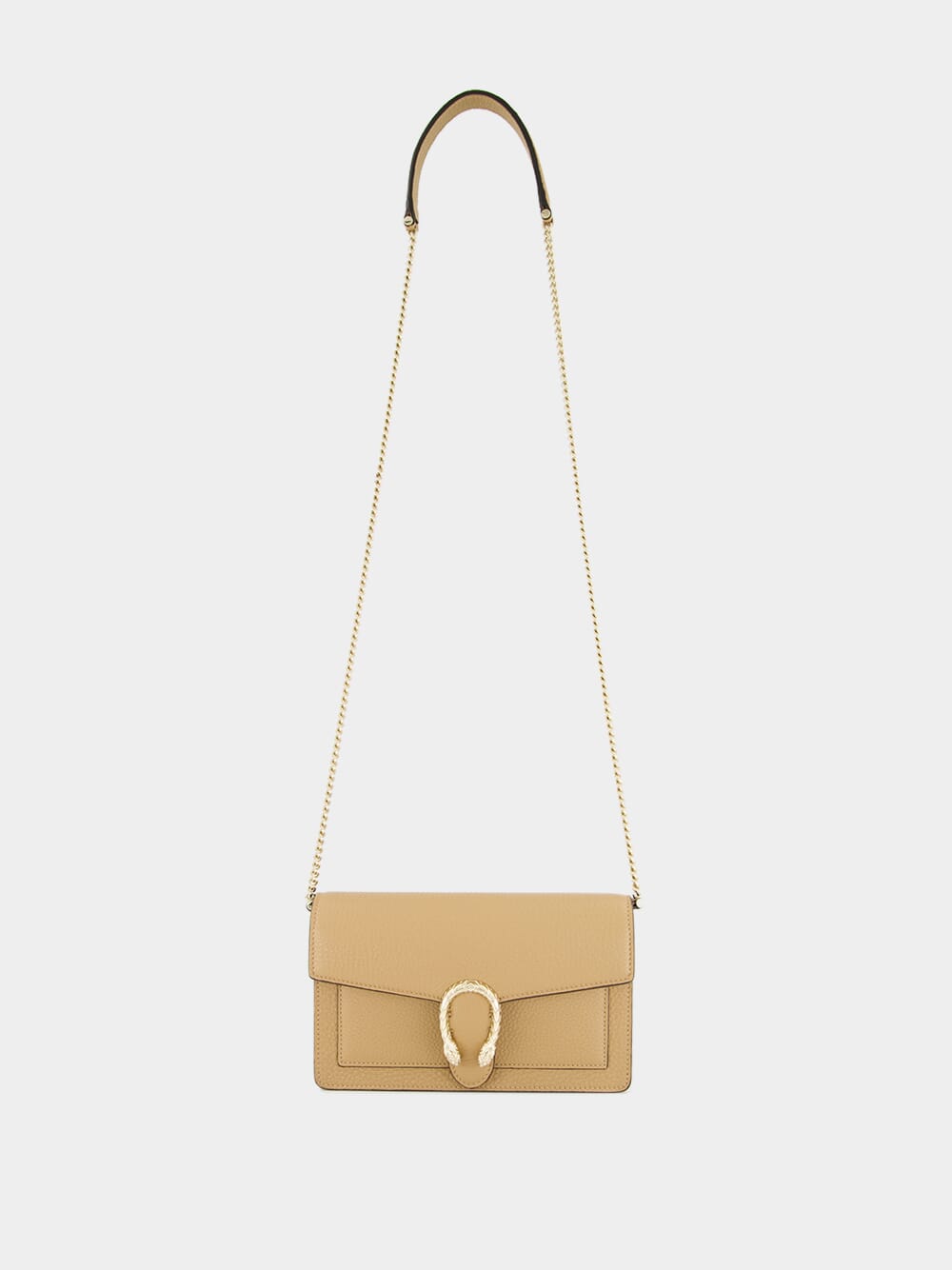 Beige Dionysus Mini Leather Shoulder Bag