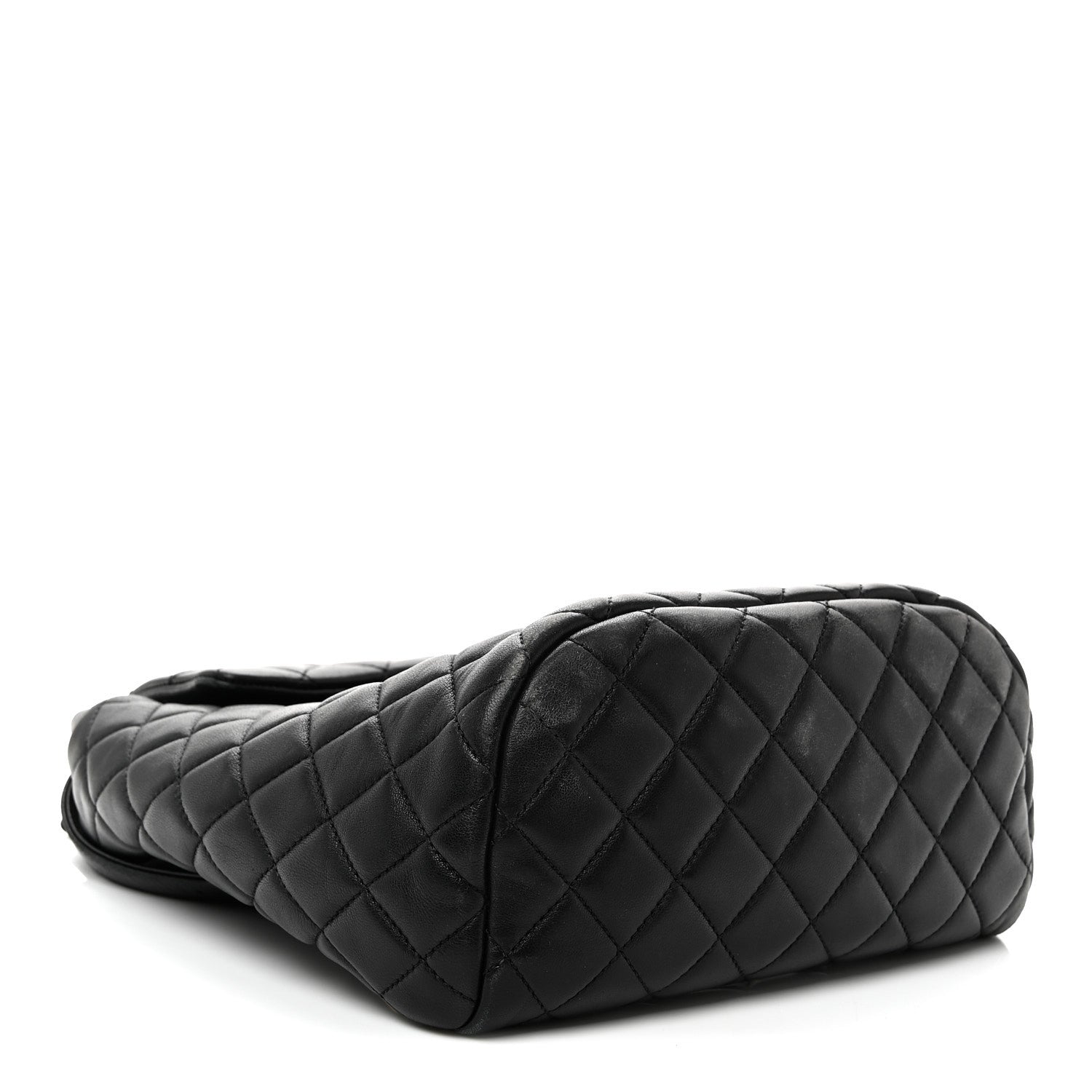 Lambskin Quilted Small Urban Spirit Backpack Black